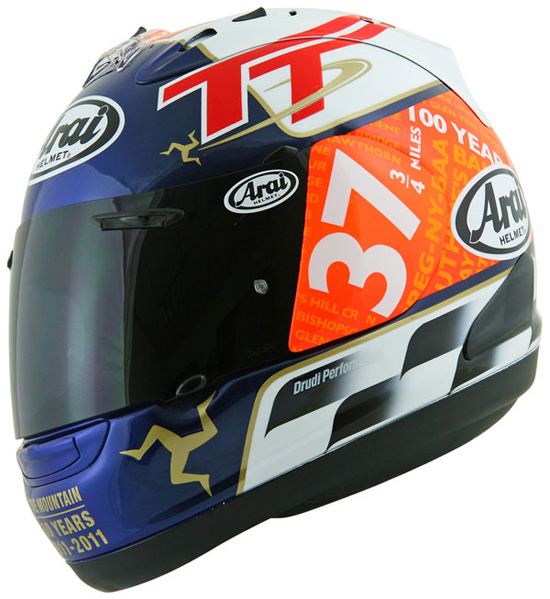 Rogue Mag Motorsport Arai unveils latest limited edition Isle of Man TT Races helmet
