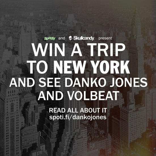 Rogue Mag Music - Win a trip to New York and see Danko Jones + Volbeat