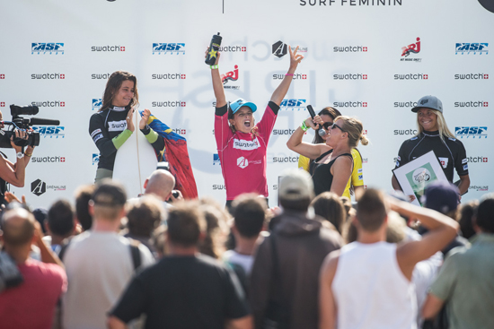 Rogue Mag Surf - Birthday Girl Courtney Conlogue Celebrates Back-to-Back Wins in France