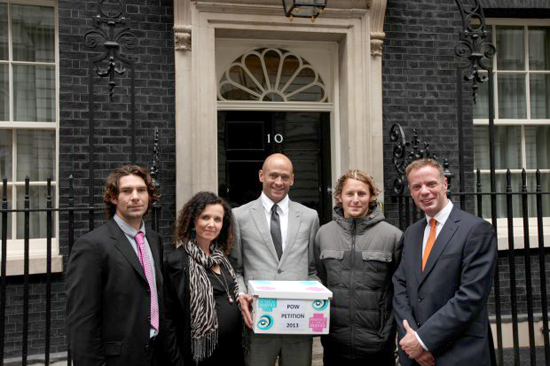 Rogue Mag Surf - Historic event for UK surfing as SAS visit 10 Downing Street