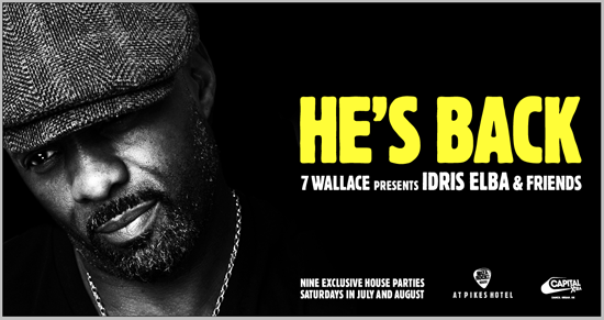 Rogue Mag Music - 2 Wallace presents Idris Elba & Friends